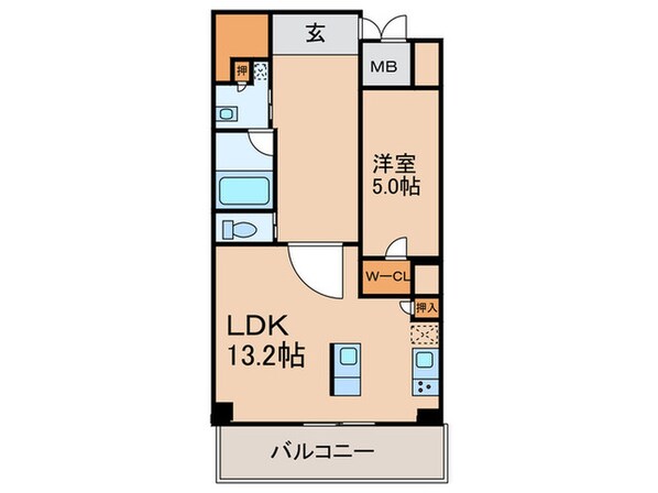 リンクハウス心斎橋の物件間取画像